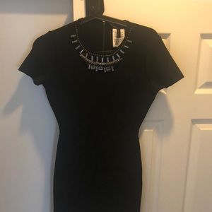 BCBG BLACK BODYCON DRESS